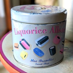Allsorts licorice tin